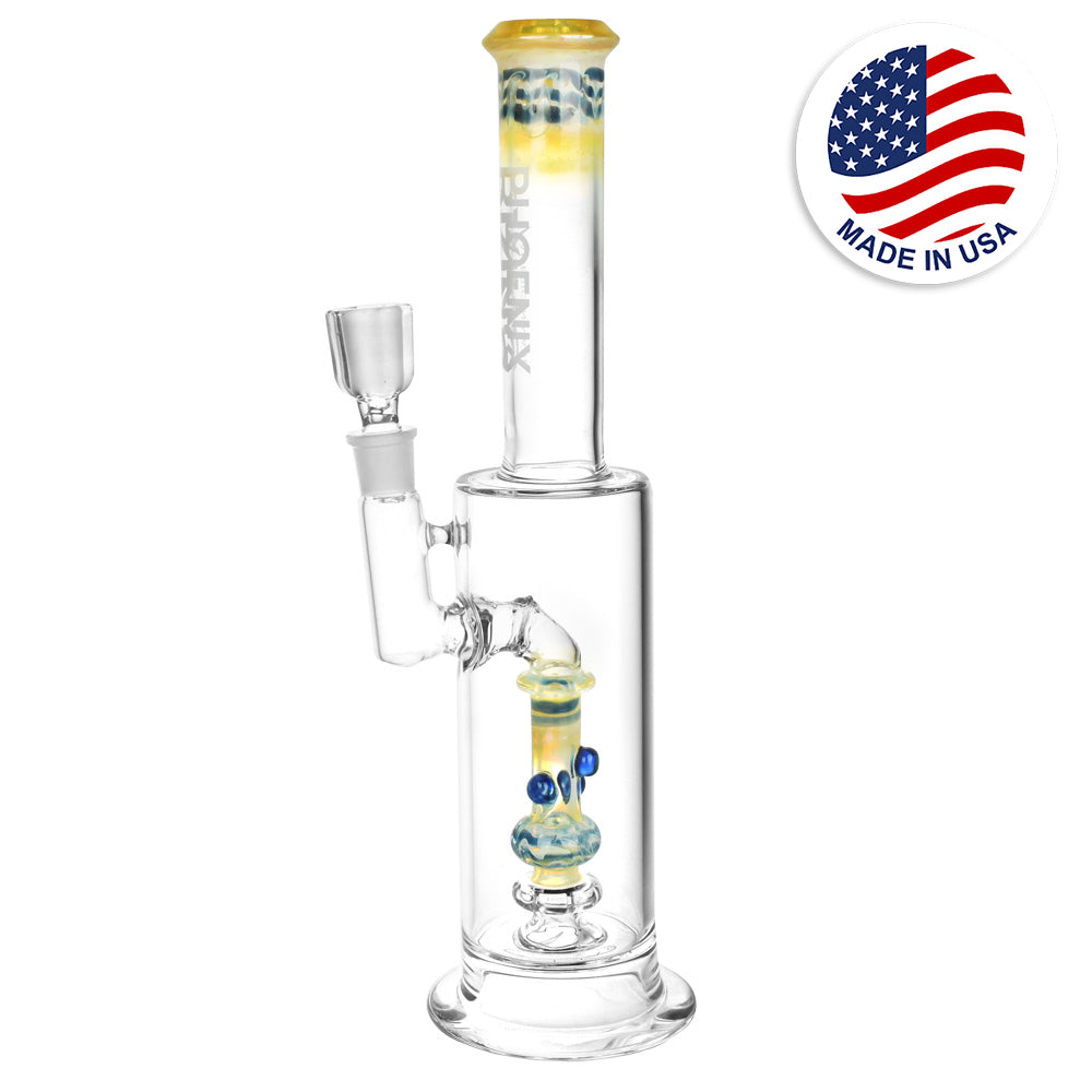 Phoenix Rising Inline Baby Perc Water Pipe - 14.5"/19mm F - Headshop.com