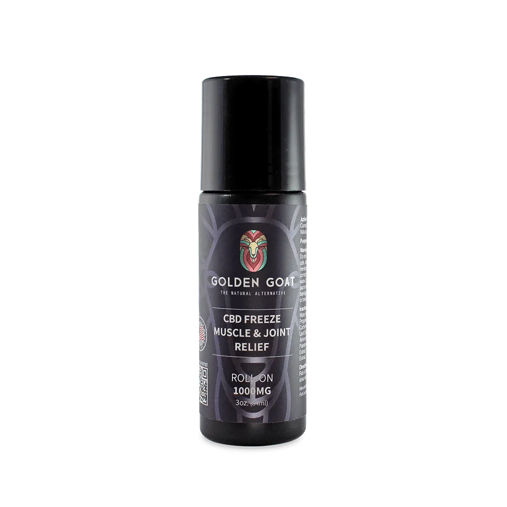 CBD Pain Freeze Roll-On, 1000MG – 3oz - Headshop.com