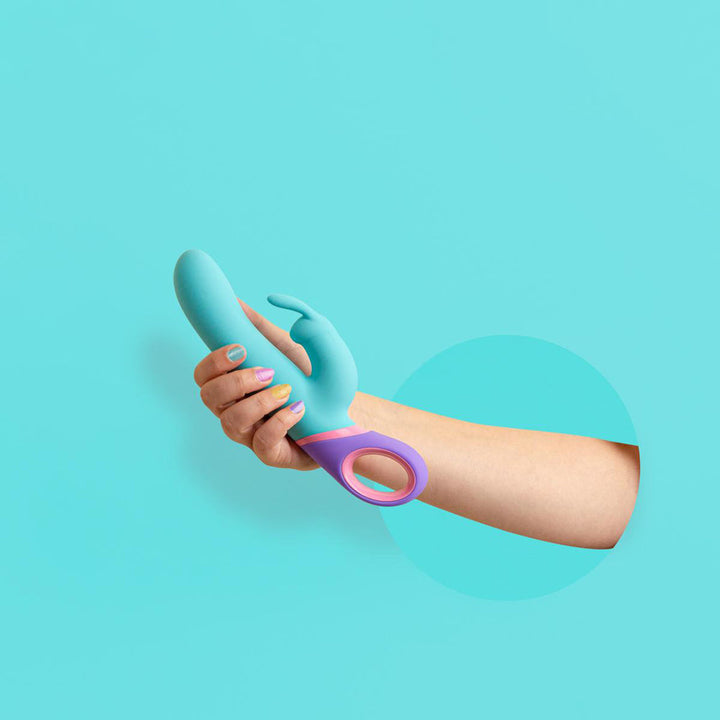 PMV20 Meta Rabbit Vibrator Silicone Teal - Headshop.com