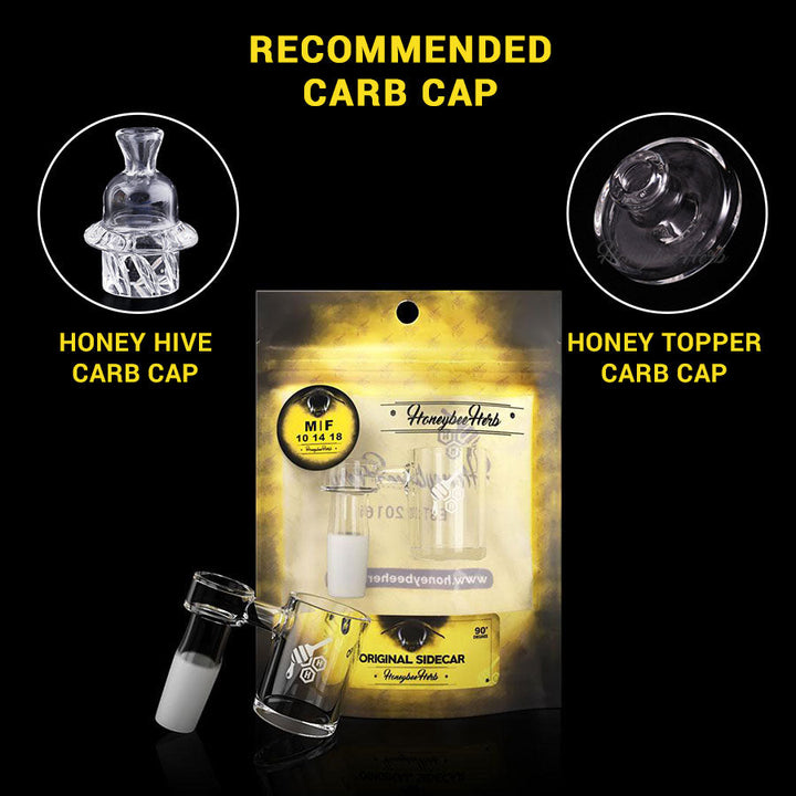 ORIGINAL SIDECAR QUARTZ BANGER - 90° DEGREE | YL - Headshop.com