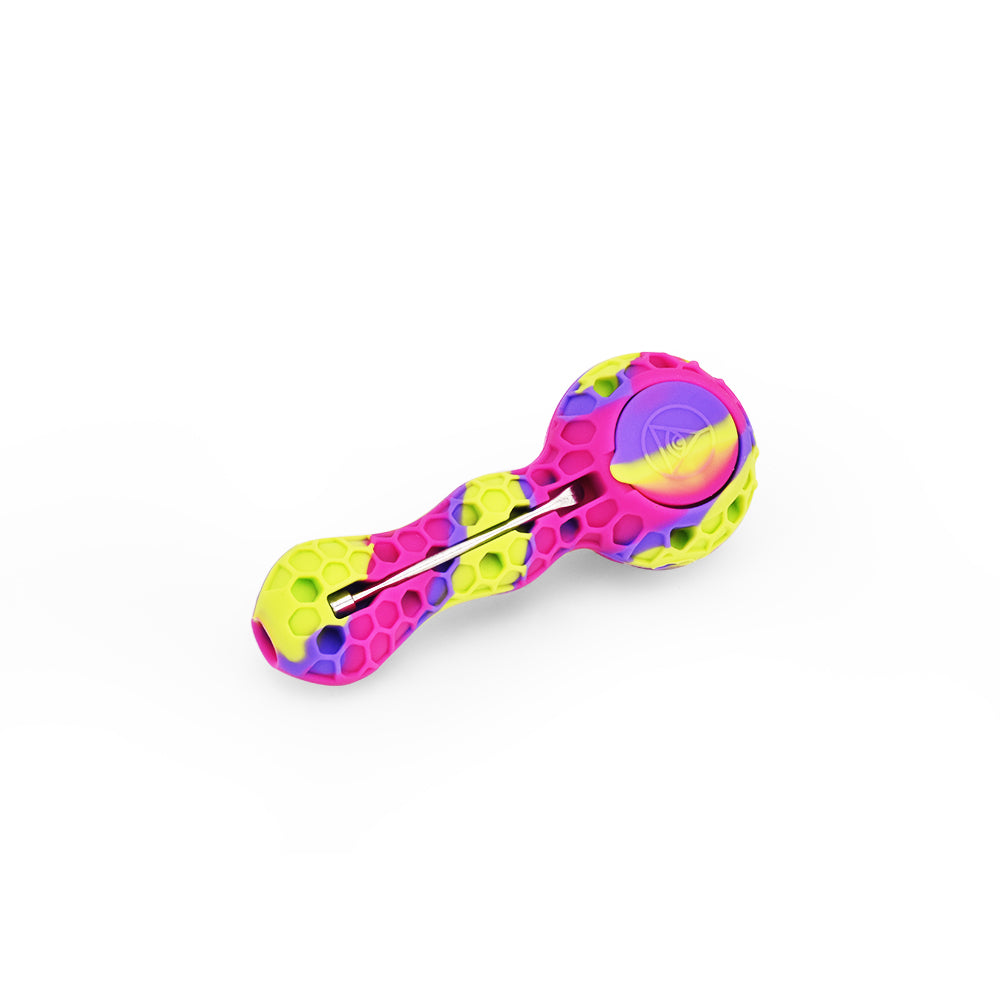 Ritual - 4'' Silicone Spoon Pipe - Miami Sunset - Headshop.com