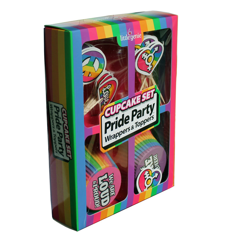 Pride Party Cup Cake Set - Headshop.com