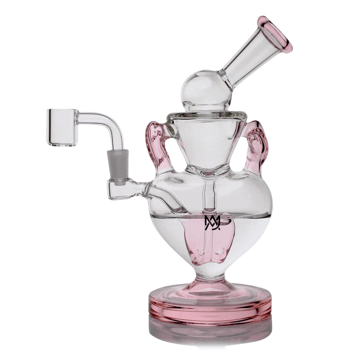 MJ Arsenal Melting Hearts Mini Dab Rig Valentine's Day - Headshop.com