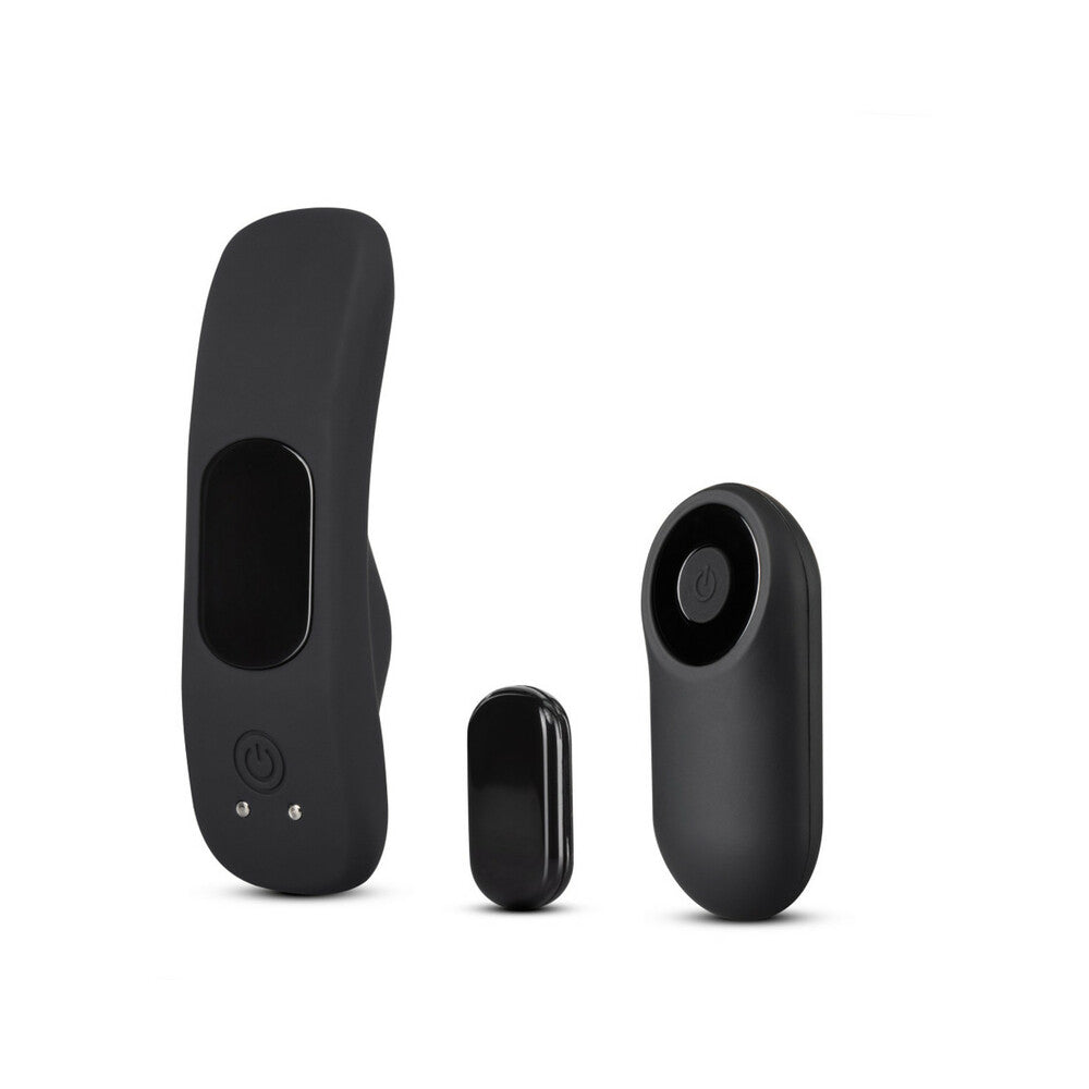 Temptasia Panty Vibe Rechargeable Remote-Controlled Silicone Wearable Vibrator Black - Headshop.com