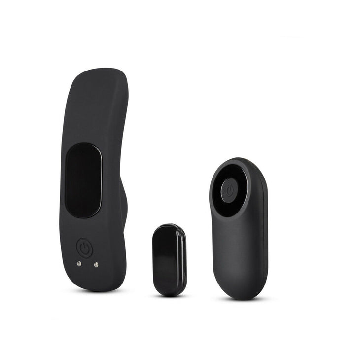 Temptasia Panty Vibe Rechargeable Remote-Controlled Silicone Wearable Vibrator Black - Headshop.com