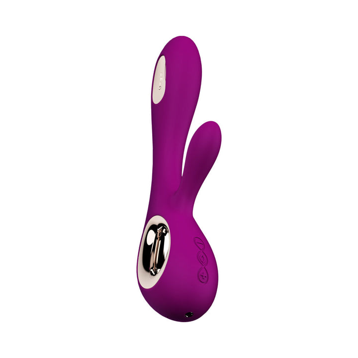 LELO SORAYA WAVE Rechargeable Rabbit Vibrator Deep Rose - Headshop.com