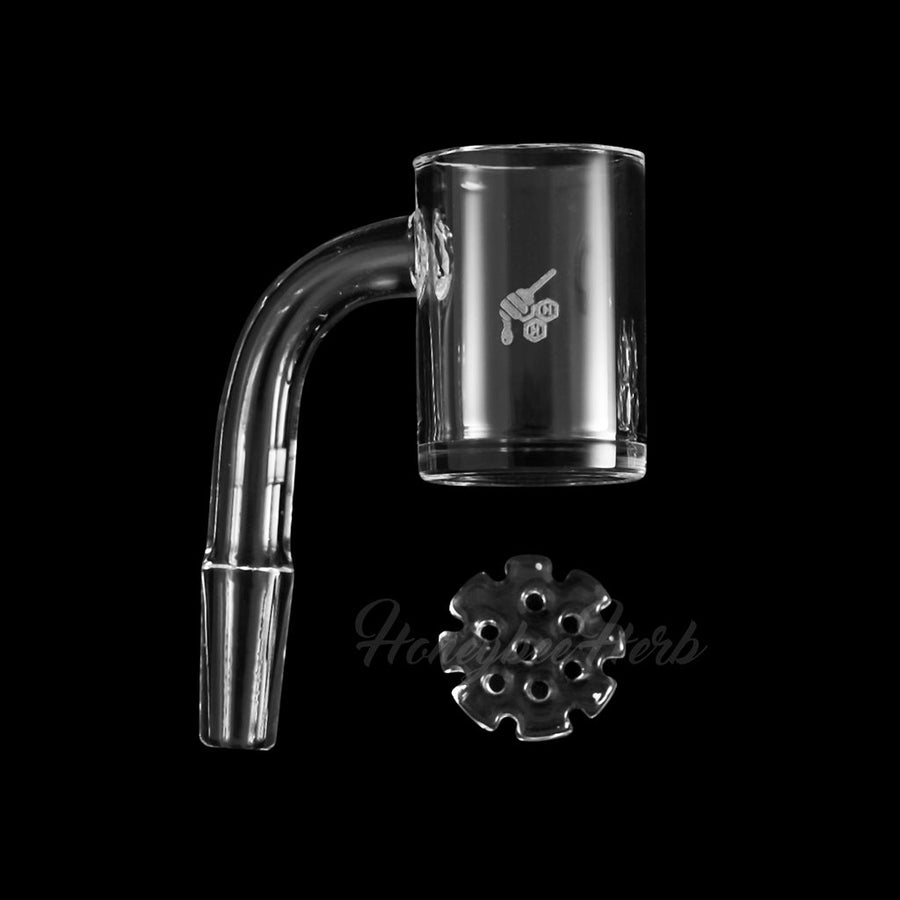 HONEY DISC QUARTZ BANGER - 90° DEGREE | YL - Headshop.com