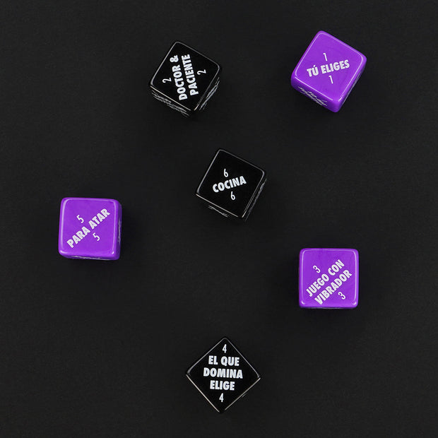 Sexy 6 Dice Game Kinky Edition Spanish - Headshop.com
