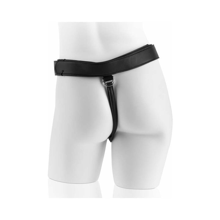 King Cock Strap-On Harness With 8 in. Cock Brown - Headshop.com
