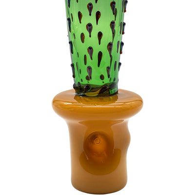 LA Pipes San Pedro Cactus Glass Pipe - Headshop.com
