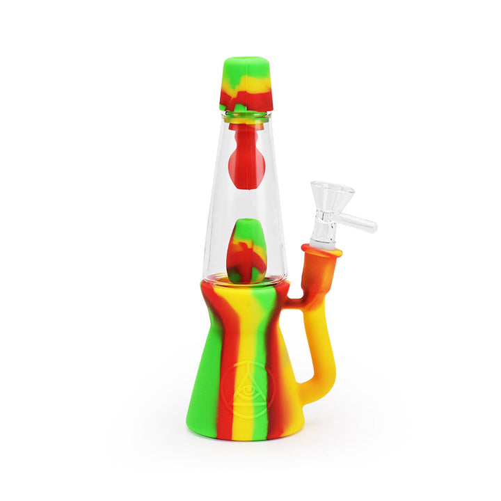 Ritual - 7.5'' Silicone Lava Lamp - Rasta - Headshop.com
