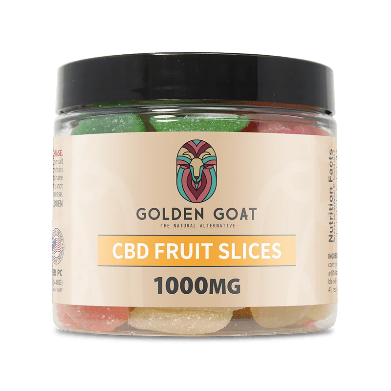 CBD Gummies 1000MG - Fruit Slices - Headshop.com