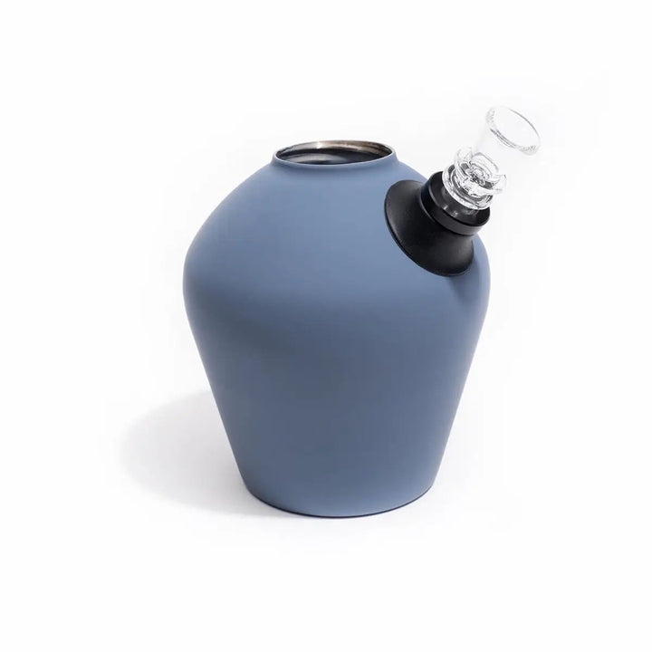 Chill - Limited Edition - Steel Blue Rubberized Bong - Headshop.com