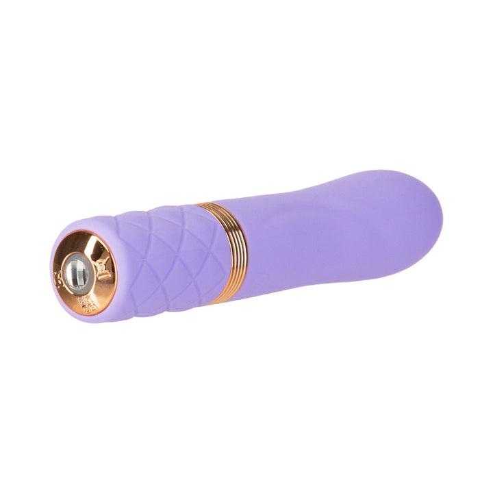 Pillow Talk Special Edition Flirty Mini Massager With Swarovski Crystal Purple - Headshop.com