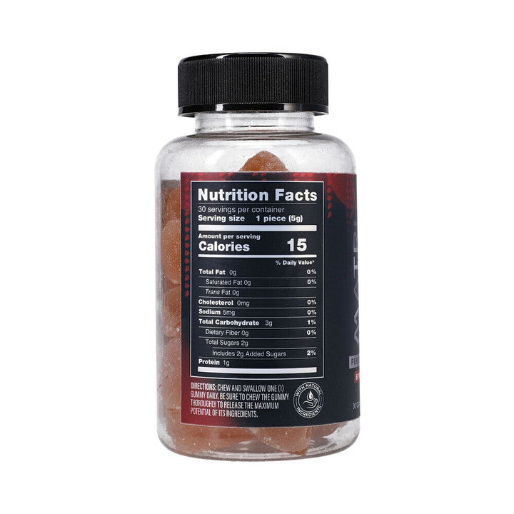 Matrix Daily Vitality Gummies for Men Strawberry 30-Pack 5 oz. Bottle - Headshop.com