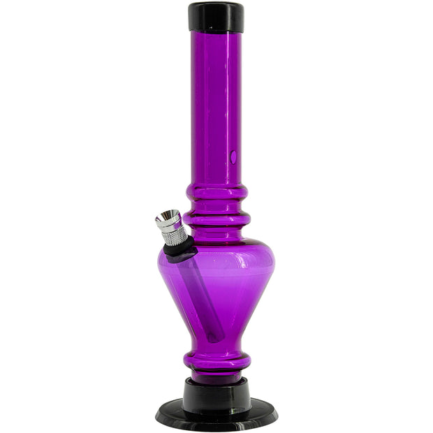Acrylic Blossom Bong 8" - Multiple Colors