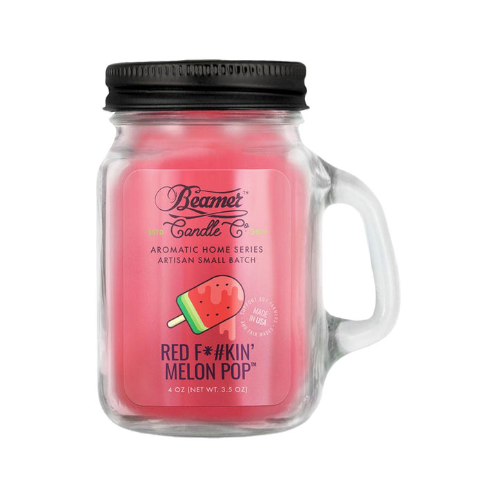 Beamer Candle Co. Aromatic Home Series Mini Mason Jar Candle | 4oz - Headshop.com