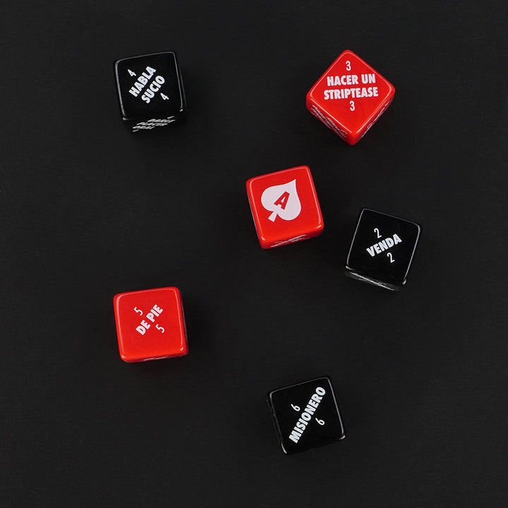 Sexy 6 Dice Game Sex Edition Spanish - Headshop.com