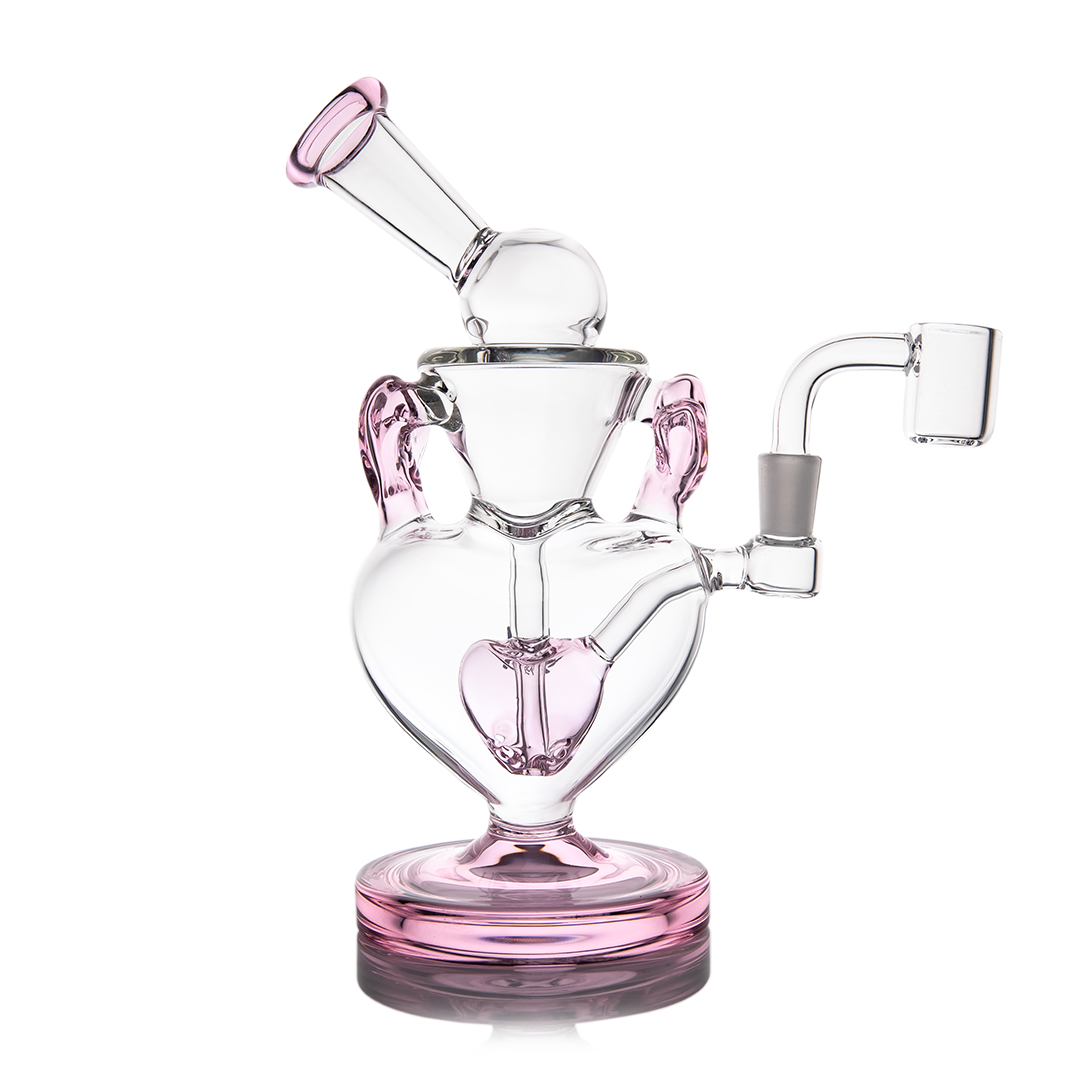 MJ Arsenal Melting Hearts Mini Dab Rig Valentine's Day - Headshop.com