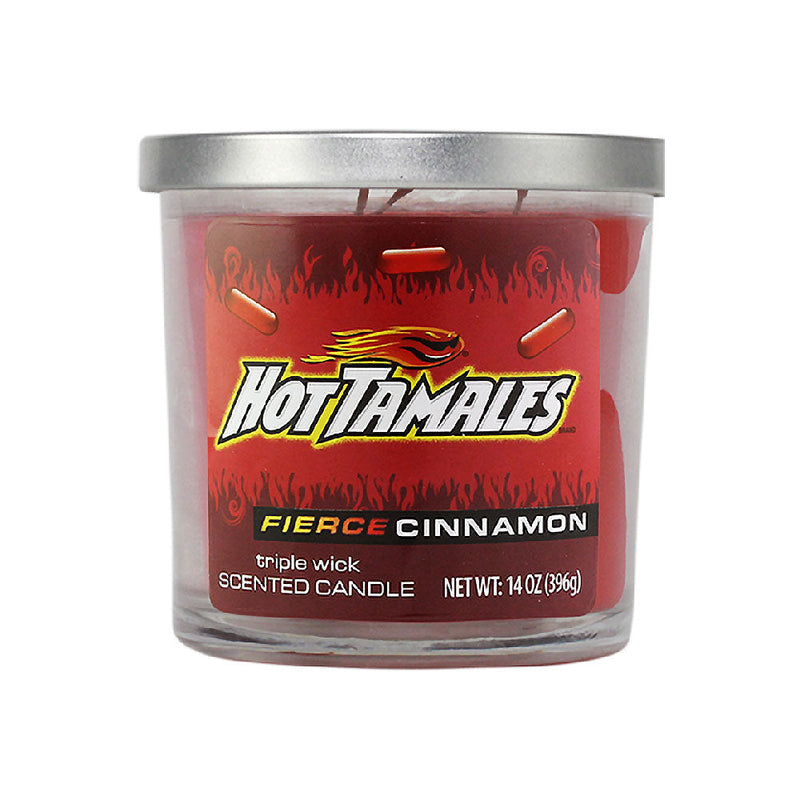 Hot Tamales Candy Scented Candle | Fierce Cinnamon - Headshop.com
