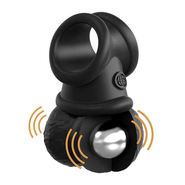 King Cock Elite Ultimate Vibrating Silicone Body Dock Kit - Headshop.com