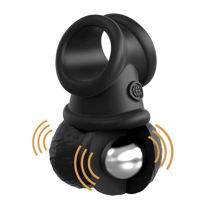 King Cock Elite Ultimate Vibrating Silicone Body Dock Kit - Headshop.com