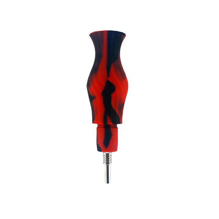 3 in 1 Silicone Water Pipe - 7" / 14mm F / Colors Vary - Headshop.com
