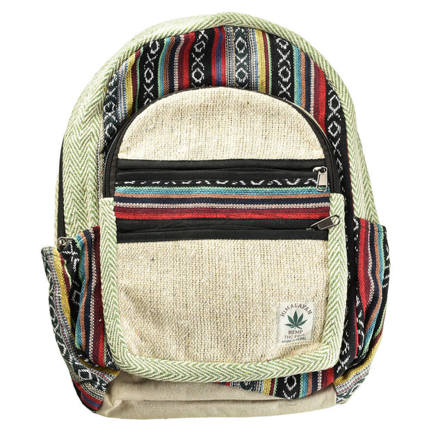 ThreadHeads Himalayan Hemp Multi-Zipper Backpack - Headshop.com