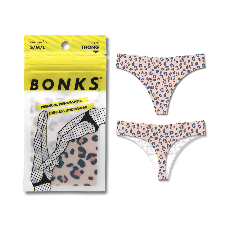 Bonks Cat's Out Of The Bag Seamless Thong O/S - Headshop.com