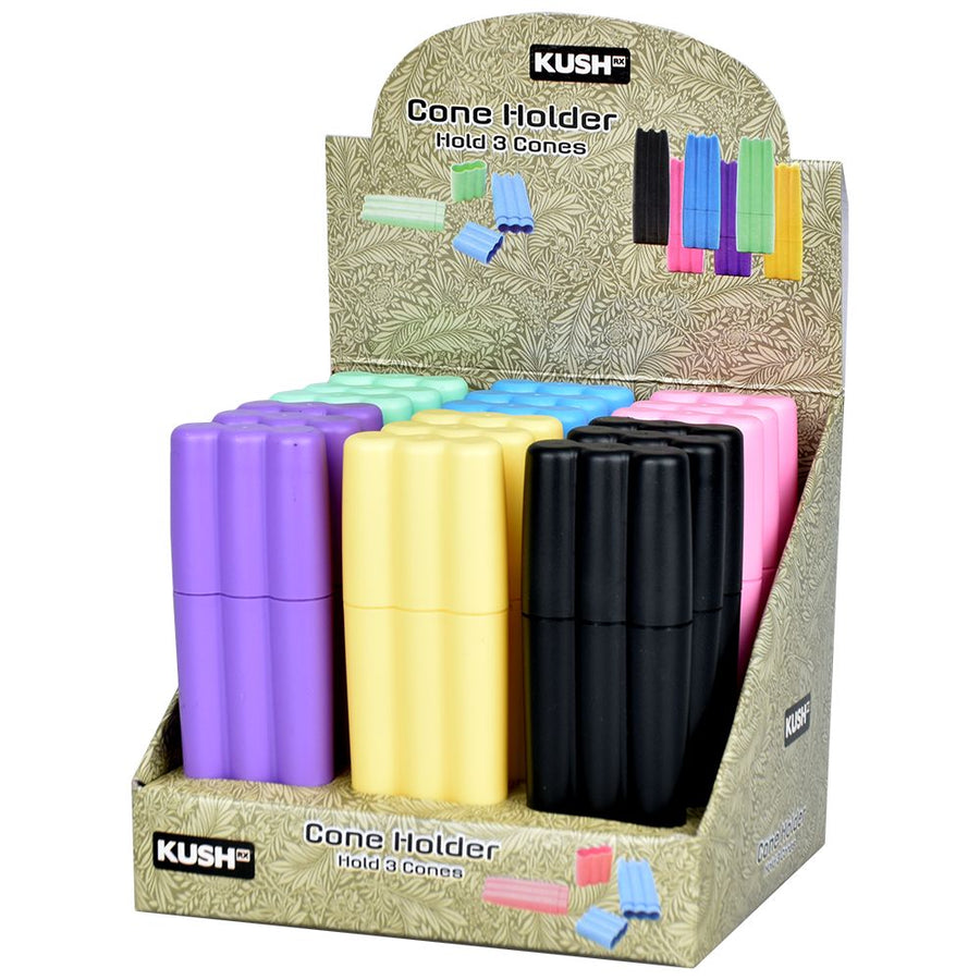 Kush RX Three Cone Storage Case - 18CT - Headshop.com