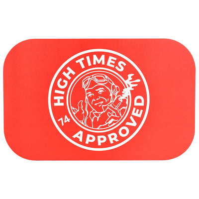 High Times Rolling Tray w/ Lid - 11"x7" / High Times Approved - Headshop.com