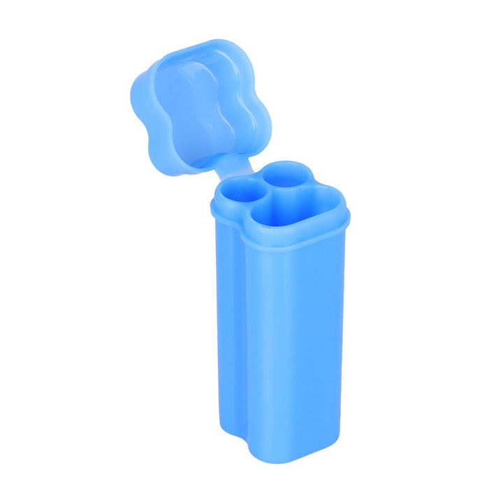 24CT DISPLAY - Double Blunt Holder Storage Container - 3.5" / Assorted Colors - Headshop.com