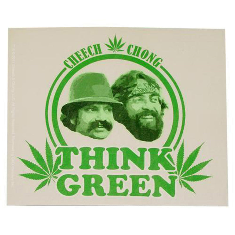 Cheech & Chong Sticker - Think Green - Headshop.com