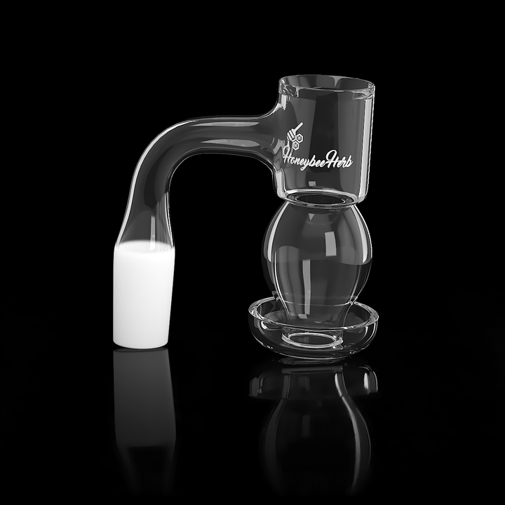 HONEYSUCKLE BUBBLE QUARTZ BANGER - 90° DEGREE | BL - Headshop.com
