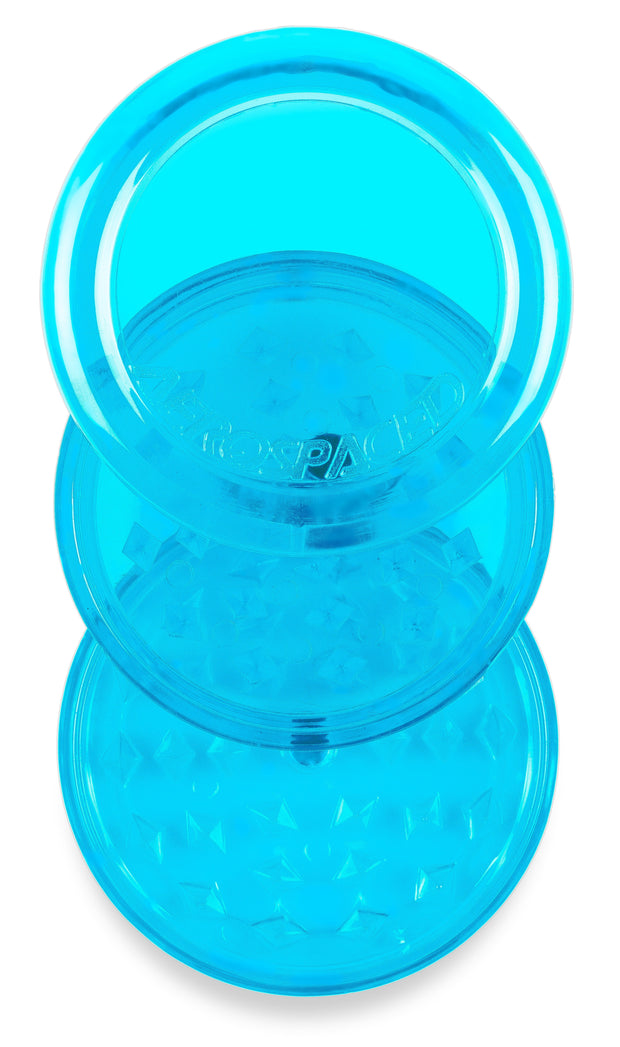 Higher Standards 4-Piece Herb Grinder with Pollen Catcher - Headshop.com
