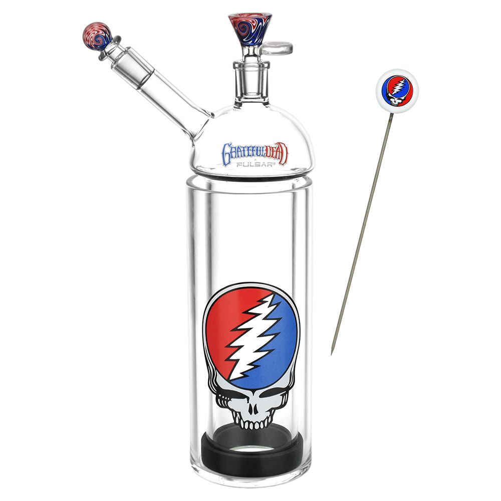 Grateful Dead x Pulsar Glass Gravity Waterpipe - 12.25" / 14mm F - Headshop.com