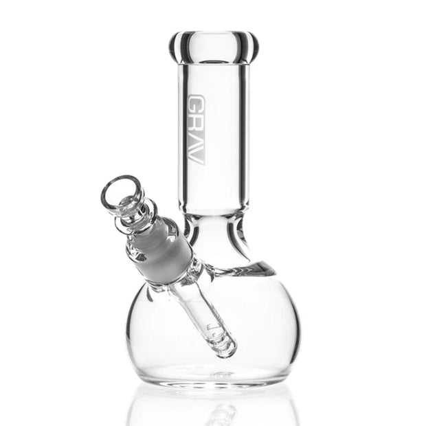 GRAV Round Base Glass Water Pipe