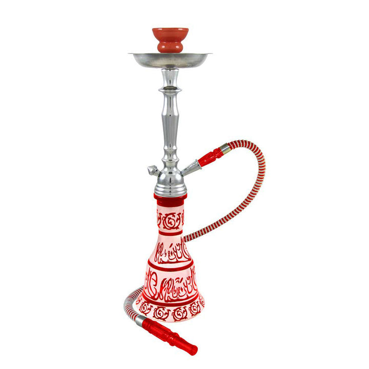 20" Hieros 1-Hose Premium Hookah - Colors Vary - Headshop.com