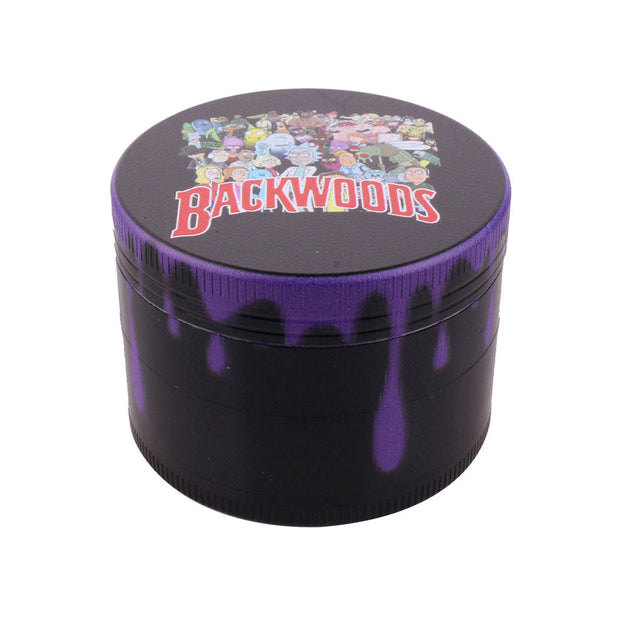 COLOR DRIP ALUMINUM 4-PIECE HERB GRINDER