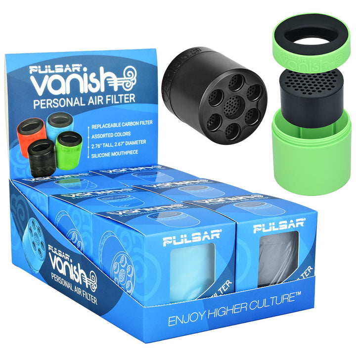 Pulsar Vanish Personal Air Filter | 2.75" x 2.3" - Headshop.com