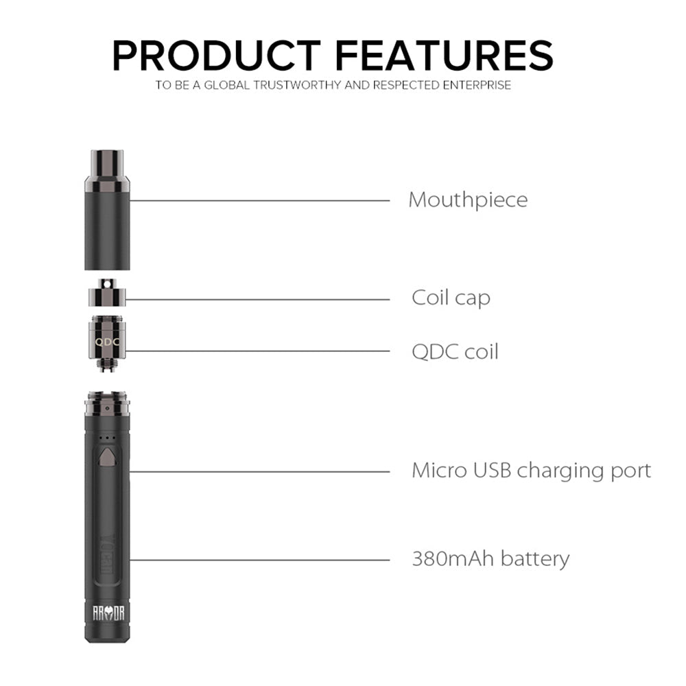 Yocan Armor Concentrate Pen Vaporizer - Headshop.com