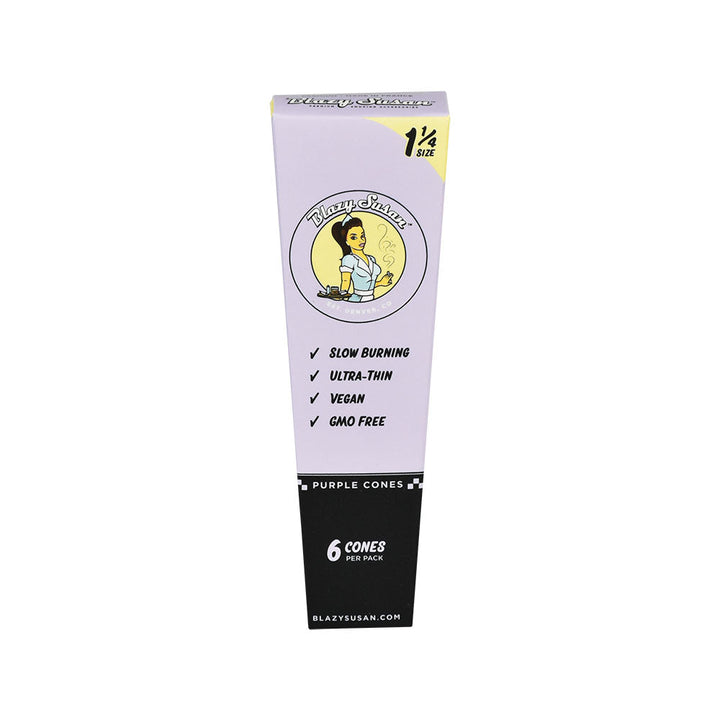 Blazy Susan Purple Pre-Rolled Cones | 21pc Display