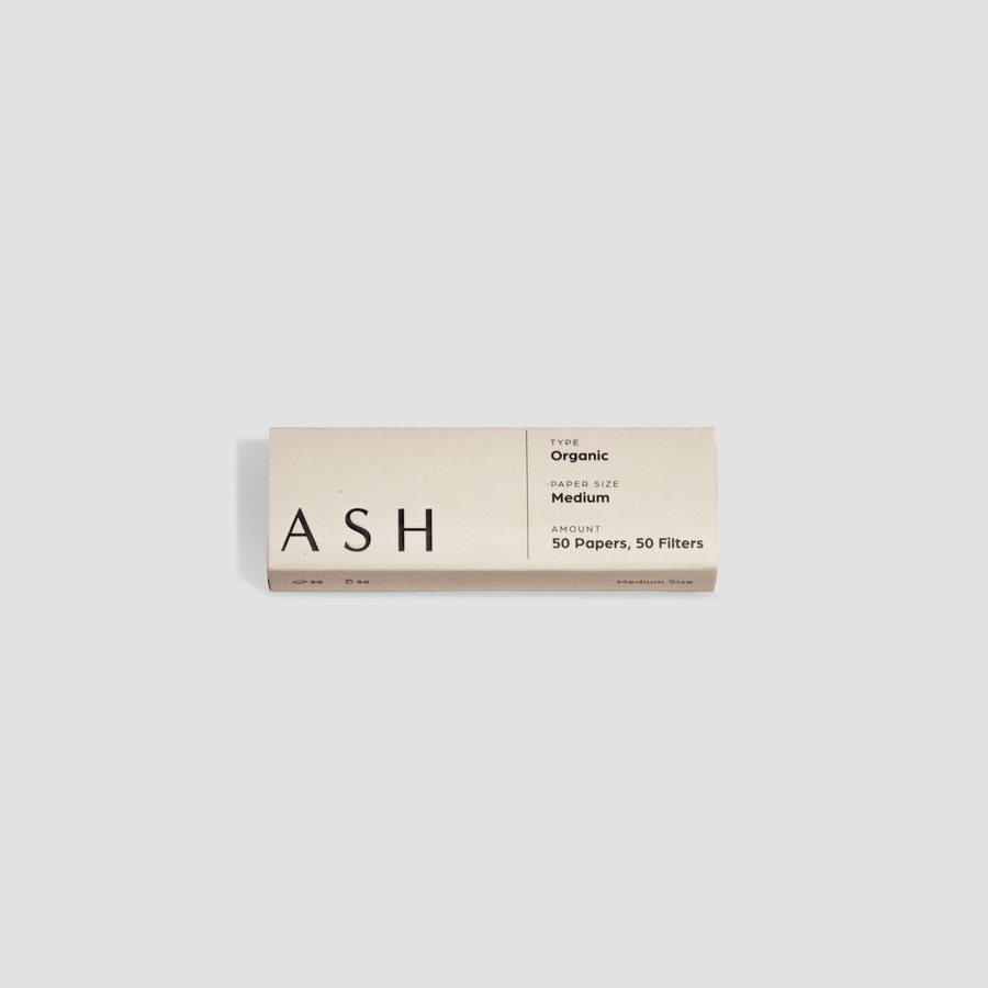 ASH Rolling Paper | Medium | Organic - Headshop.com