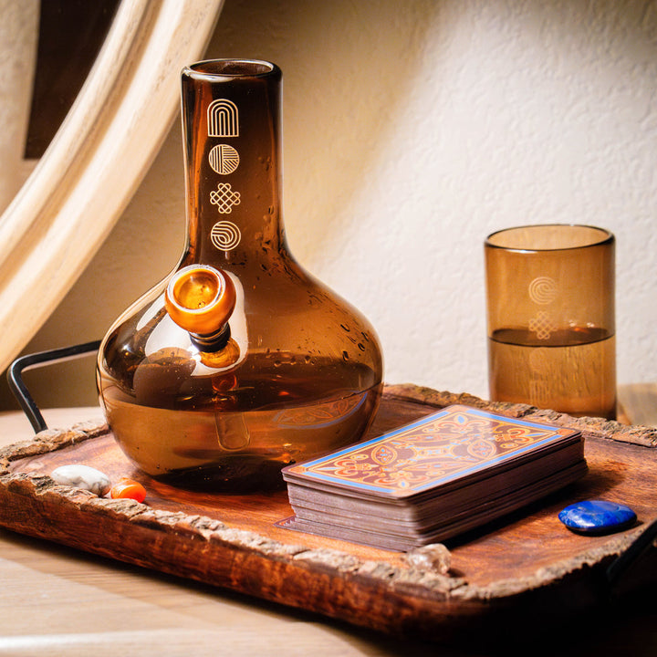 Higher Signature Vase Bong Set - Headshop.com