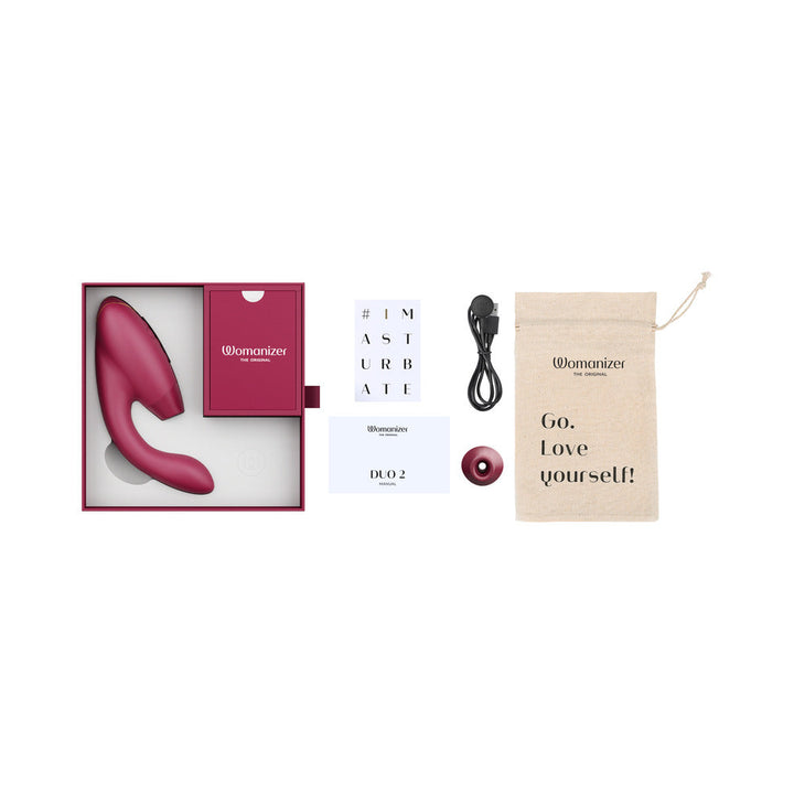 Womanizer Duo 2 Bordeaux - Headshop.com