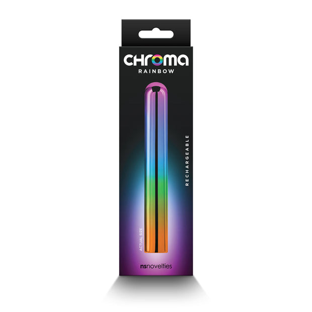 Chroma Rainbow Rechargeable Vibrator Large - Headshop.com