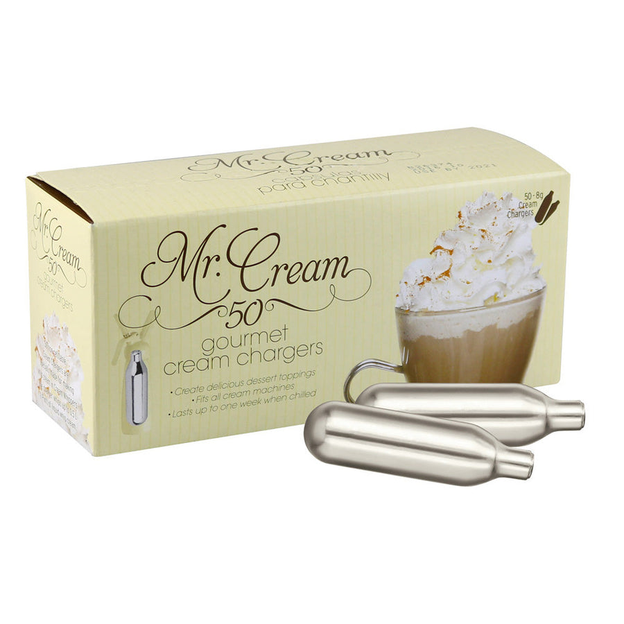 Mr. Cream Whip Cream Chargers | 50pc Box - Headshop.com