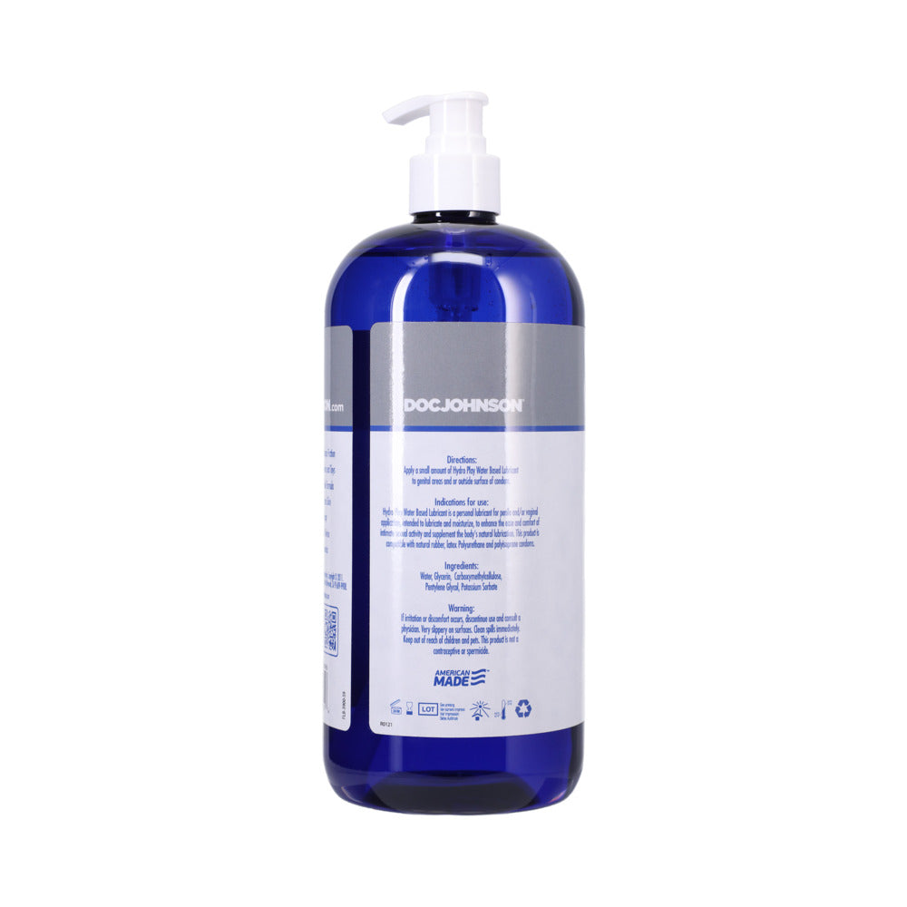 TitanMen - Hydro- Play Water Based Glide 32oz. - Headshop.com