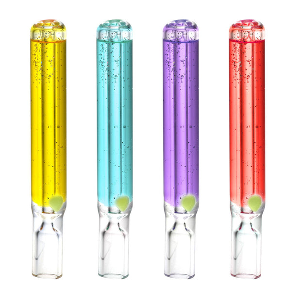 Glass Taster Bat w/ Freezable Glycerin - 4" / Colors Vary - Headshop.com