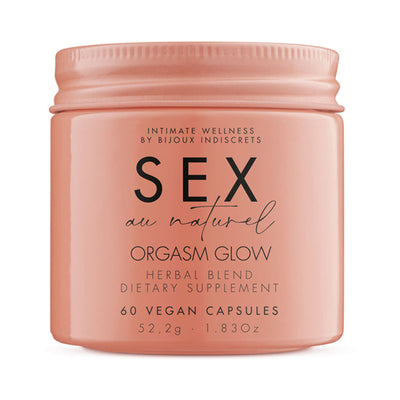 Bijoux Indiscrets Sex au Naturel Orgasm Glow Supplement 60 Capsules - Headshop.com